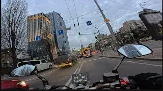 Мото блог #1 | Київ, Печерськ &rarr; бульвар Шевченка