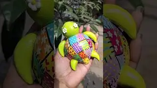 Diy turtle 🐢#shorts #youtubeshorts #turtle #craft #viral #trending