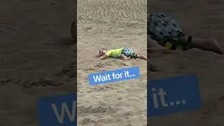 Lake Michigan beach life! Exhausted! #lakemichigan #familyfuntravel #nosalt #midwestbest #beachlife