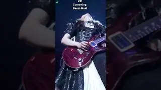 Outstanding Guitar Solo #51! Kanami of Band-Maid 51/66 #guitar #rock