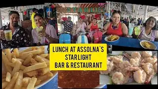 Lunch at South Goa's Starlight Bar & Restaurant #goa #food #restaurant #river #india #travel