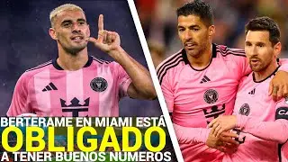 Germán Berterame JUGARÁ con Messi por TRES TEMPORADAS y TENDRÁ que SUPERAR los NÚMEROS de Suárez