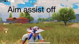 don't give my hand ( SMG GUNS ) with aim assist off 😈