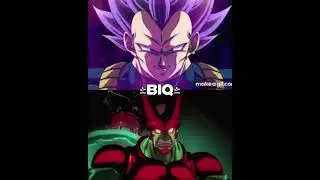 Ultra Ego Vegeta vs Cell Max