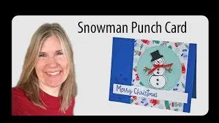 Snowman Punch Card