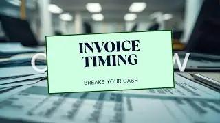 Invoice Timing Is Why Your Cash Flow Breaks, Not Expenses (Fix It Fast)