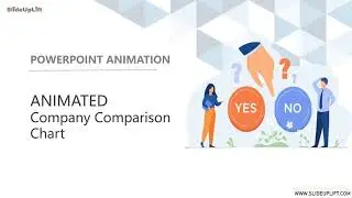 Company Comparison Chart | PowerPoint Animation | Marketing Analysis | Animated PowerPoint Template