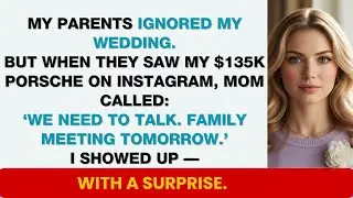 My Parents Ignored My Wedding, But When They Saw My $135,000 Porsche, They Remembered I Existed