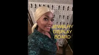 How to Make a Jewelry Display Board l Create Your Own Jewelry Display