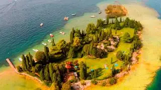 Lago di Garda - Aerial filming in Italy (Аэросъемка озера Гарда в Италии)