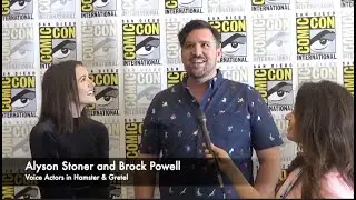 Alyson Stoner And Brock Powell Talk About Enjoying The Bad Side In Hamster & Gretel During SDCC