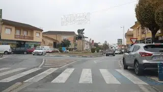 El recorrido por las calles de Churriana de la Vega por las que pasará el Metro de Granada