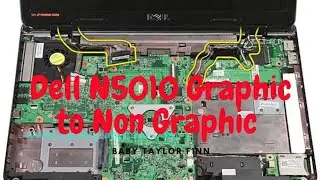 Dell N5010 Graphic to non graphic | graphic conversation data | #graphic #dell #conversation