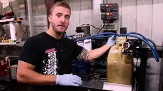 FASS Fuel Systems Performing Diagnostic 5 Gallon Bucket Test on a FASS Fuel System
