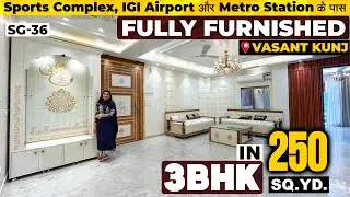 Vasant Kunj में 2250 sq.ft का Fully Furnished 3 BHK | Property Near DDA Sports Complex | Sasta Ghar