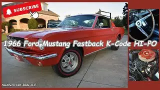 1965 High Performance K-Code Mustang Fastback Hi-Po High Performance Full Restore Factory Muscle Car
