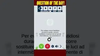 Question of day❓The best Driving school in italy 💯#subscribe #mustwatch