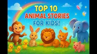 Top 10 Fun Animal Stories for Kids 🐾 | Cute & Funny Tales!