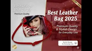 Best Leather Bag 2025  Premium Quality & Stylish Design for Everyday Use
