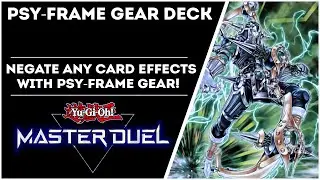 PSY - Frame Gear Deck! Negate Any Card Effects With PSY - Frame Gear Deck [Yu-Gi-Oh! Master Duel]