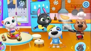 TALKING TOM 😺 & FRIENDS - CARE THEM- Angela, Hank , Ginger , Ben and Becca .
