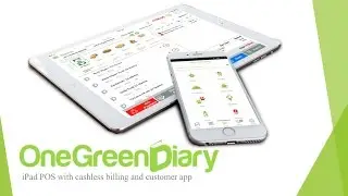 OneGreenDiary for Business (OGD Biz) POS with seamless card swipe
