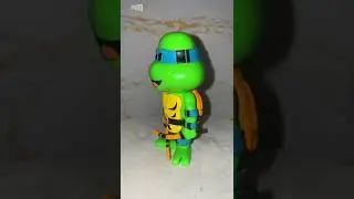 Teenage Mutant Ninja Turtles | Leonardo Blacklight FUNKO Soda Figure #shorts