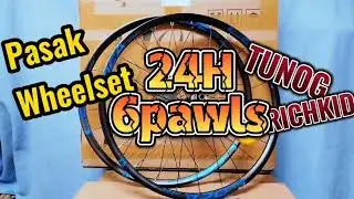 PASAK WHEELSET UNBOXING | BUDGET MEAL | 24 HOLES | 6PAWLS | SOUNDCHECK