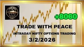 Trade with peace. Date :3.2.2026 Nifty Intraday Options Trading Profit and Loss.