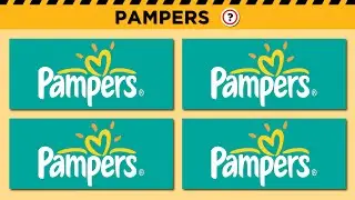 Guess Pampers Logo (Spot Pampers Logo) Pampers Correct Logo | Pampers Logo Quiz | Correct One