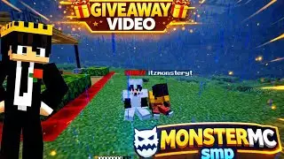 &ldquo;Guys Finally MC Flat Style MONSTERMC Server Live 🔥 | Play on Server & Win a Giveaway 🎁&rdquo; 