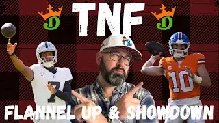 NFL DFS DraftKings Showdown Picks LIVE Strategy For Raiders-Broncos Thursday Night Football Lineups