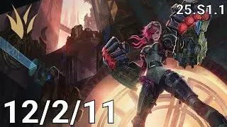Vi Jungle vs Ivern - EUW grandmaster | Patch 25.S1.1