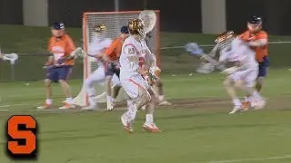 Syracuse Lacrosse's Tucker Dordevic Shakes & Bakes For Amazing Goal vs. UVA