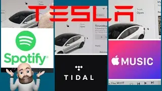 Apple Music против Spotify против Tidal в Tesla!