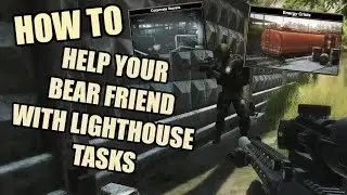 How to help your BEAR friend with lighthouse tasks