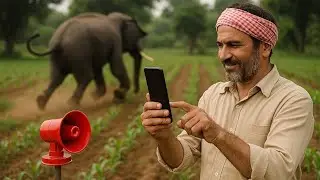 Smart Mobile Motor Controller | Operate Lamp, Siren, or Gate Valve | Anti-Elephant & Burglar Alert