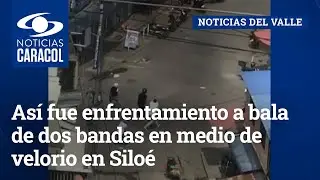 As&iacute; fue enfrentamiento a bala de dos bandas en medio de velorio en Silo&eacute;