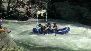 2017 IRF World Raft Champs NZ Open and Master Women 1st Slalom run