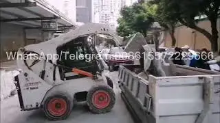 Hook Lift Garbage Truck Pull construction waste @goodtrucks-01