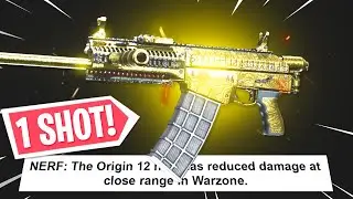 the 1 SHOT ORIGIN 12 SETUP *AFTER NERF* in WARZONE! STILL BROKEN! (Season 6)