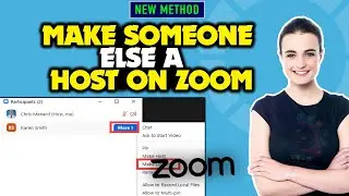 Как назначить другого пользователя организатором конференции Zoom 2026