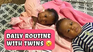My Daily Routine with Twins👶🏾👶🏾