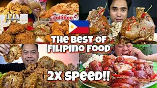 2x speed!!🔥The Best Of FILIPINO FOOD MUKBANG ASMR🇵🇭 PHILLIPINES Mukbang compilations in Fast Motion