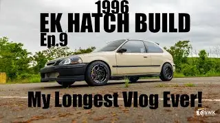1996 Ek Hatch Build: Ep.9 - Almost There! #b18c #Turbo #bseriesonly