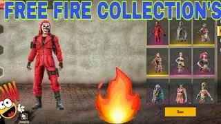 Free Fire Collections || All Top Bundle || Top Criminal Bundle #FREEFIRE