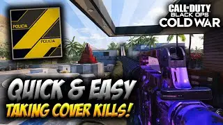 The BEST WAY To Get Taking Cover Kills! - BO Cold War Tips & Tricks