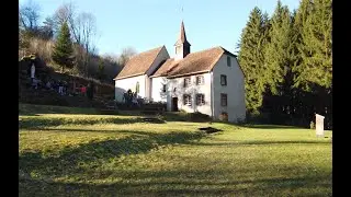 Découverte de la chapelle Sainte-Vérène de Enchenberg avec la crèche