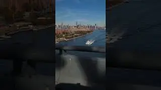 Williamsburg Bridge and East River