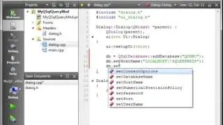 C++ Qt 55   QSqlQueryModel